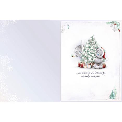 One I Love Me to You Bear Luxury Boxed Christmas Card Extra Image 1